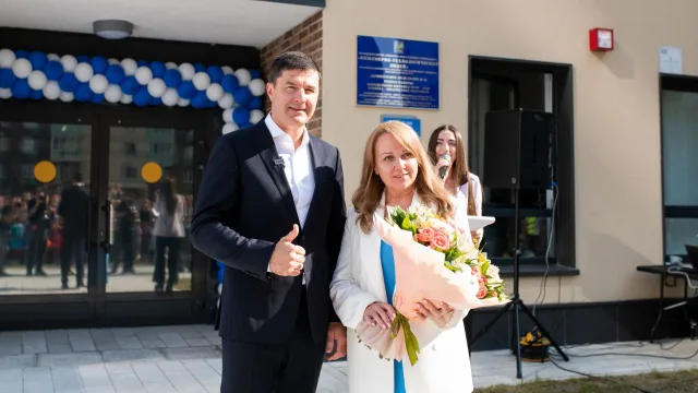 Владимир Волков принял участие в открытии детсада на 140 мест в новом микрорайоне Люберец