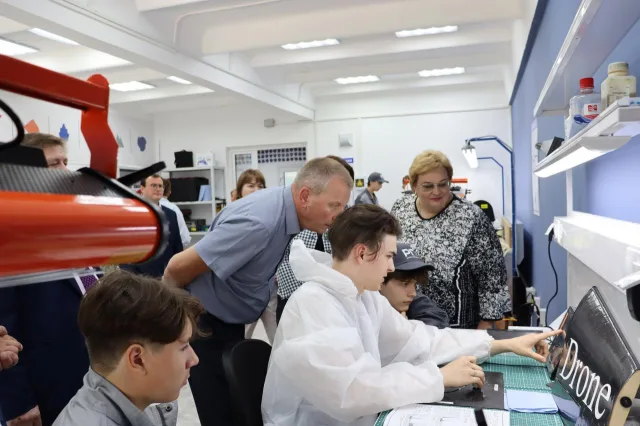 В Гагаринском техникуме Люберец открыли образовательно-производственный кластер