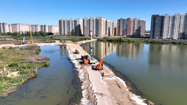 В Люберцах приступили к строительству моста «Дружба»