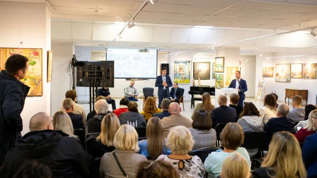 Владимир Волоков принял участие во встрече с председателями МКД Люберец