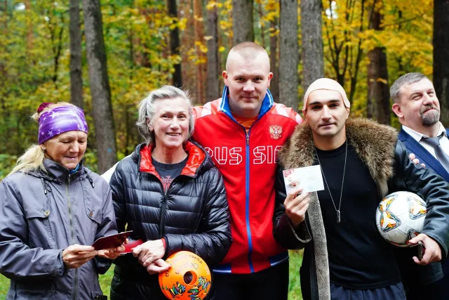 Золотые знаки отличия ВФСК ГТО вручили люберчанам на 100-ом забеге «5 вёрст Томилинский»