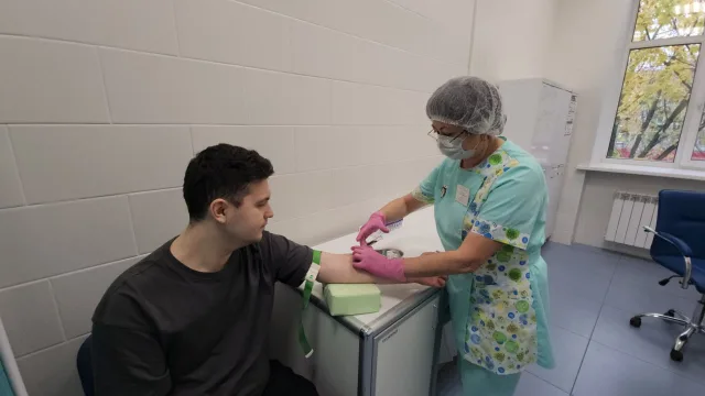 Жители поселка Люберец могут пройти диспансеризацию за два часа в поликлинике