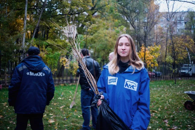 В парке Люберец высадили сирень