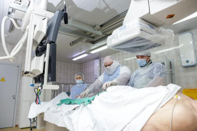 В кардиоотделении больницы Люберец в этом году оказали помощь более 1,8 тысячи пациентам