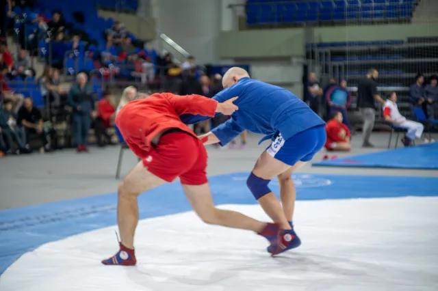 Чемпионат Московской области по самбо проходит в Люберцах