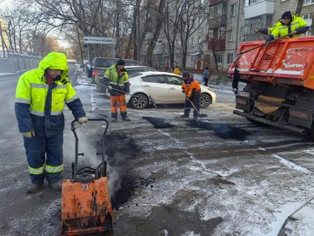 Более 12,2 тысячи ям заделали на дорогах Люберец с начала года