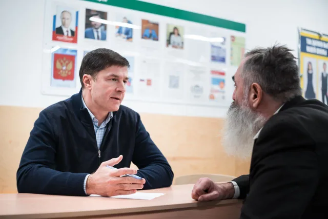 Владимир Волков ответил на вопросы жителей Люберец на встрече в формате выездной администрации