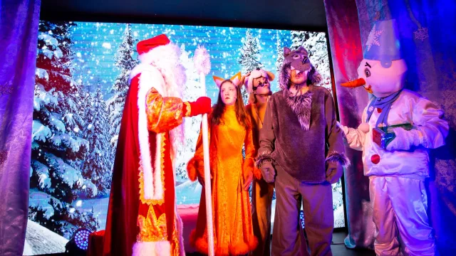 Главная резиденция Деда Мороза открылась в Люберцах 
