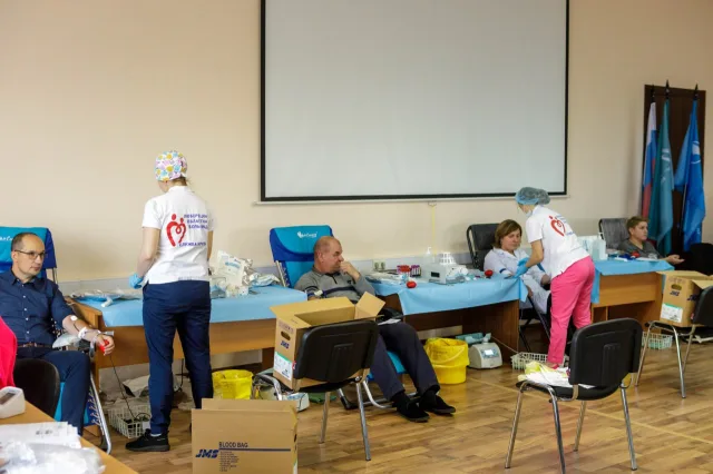 Более 4 тысяч доноров сдали кровь в люберецком отделении переливания крови в 2024 году