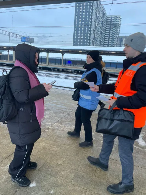 Почти 730 проверок на железной дороге провели в Люберцах в 2024 году