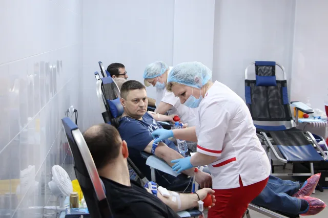 Более 50 литров крови сдали жители городского округа Люберцы в рамках донорской акции