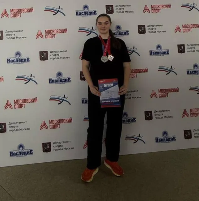Спортсменка Люберец завоевала бронзовую медаль на всероссийских соревнованиях по толканию ядра