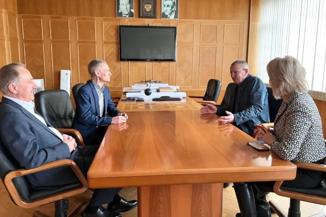 Председатель Совета депутатов Люберец встретился с руководителем НПП «Звезда»