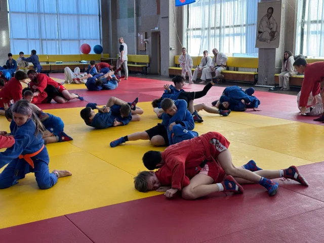 Учебно-тренировочное мероприятие по самбо прошло в СШОР «Союз» городского округа Люберцы