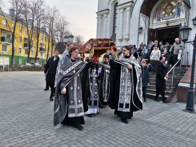 Вынос Плащаницы состоится в храмах Люберец в Великую пятницу