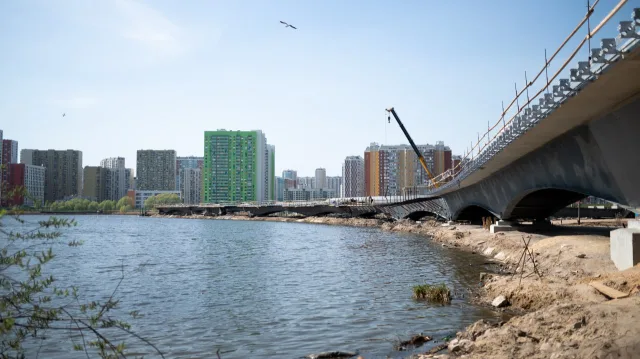 Строительство моста «Дружба», который соединит Люберцы и Москву, планируют завершить в 2025 году