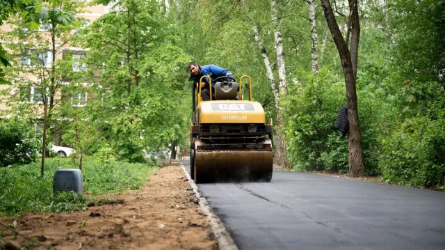Благоустройство дворов продолжается в Люберцах