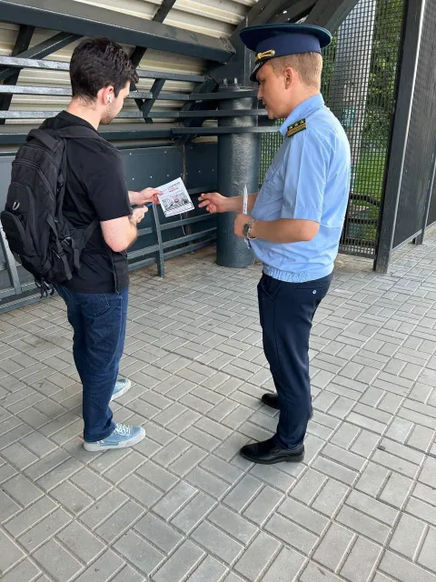 16 профилактических рейдов на железной дороге проведено в Люберцах за неделю