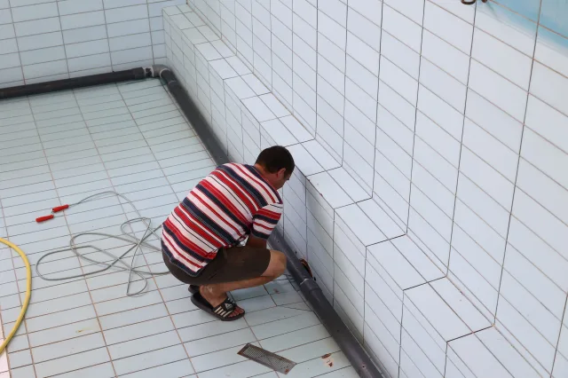 Ремонтные работы стартовали в бассейне «Нева» городского округа Люберцы