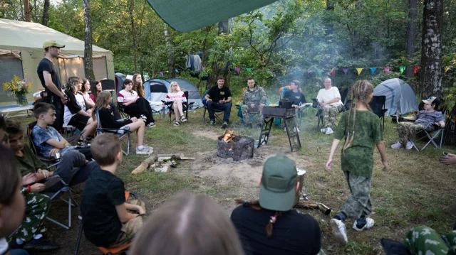 Заезд военно-патриотического слета молодежи завершился в Люберцах
