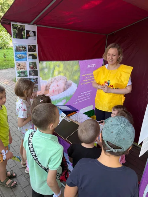 Дети участников СВО из Люберец прошли квест «Путешествие в Страну Здоровья»