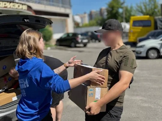 Очередную партию гуманитарной помощи отправили из Люберец жителям Белгородской области