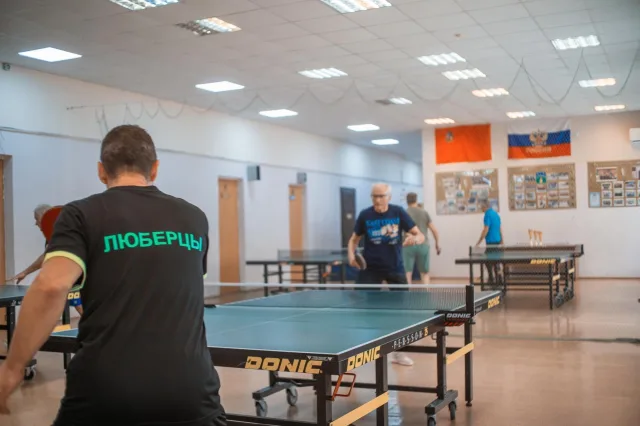 Команда «Активного долголетия» из Люберец завоевала серебро в зональном турнире по настольному теннису