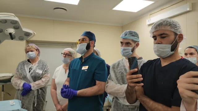 Мастер-класс для молодых врачей прошёл в больнице Люберец