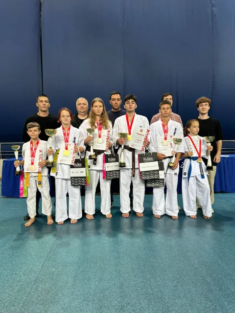 Каратисты Люберец выиграли пять медалей первенства Московской области
