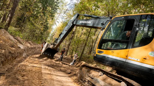 Два лесопарка обустраиваются в Люберцах в текущем году