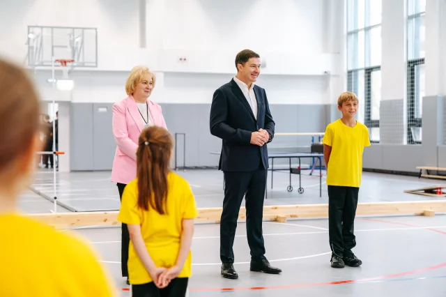 Школу на 1500 мест открыли в жилом комплексе Люберец