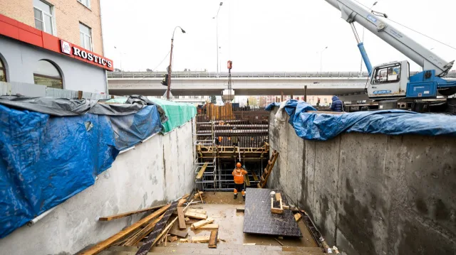 Подземный переход на улице Красной в Люберцах откроют до конца 2025 года