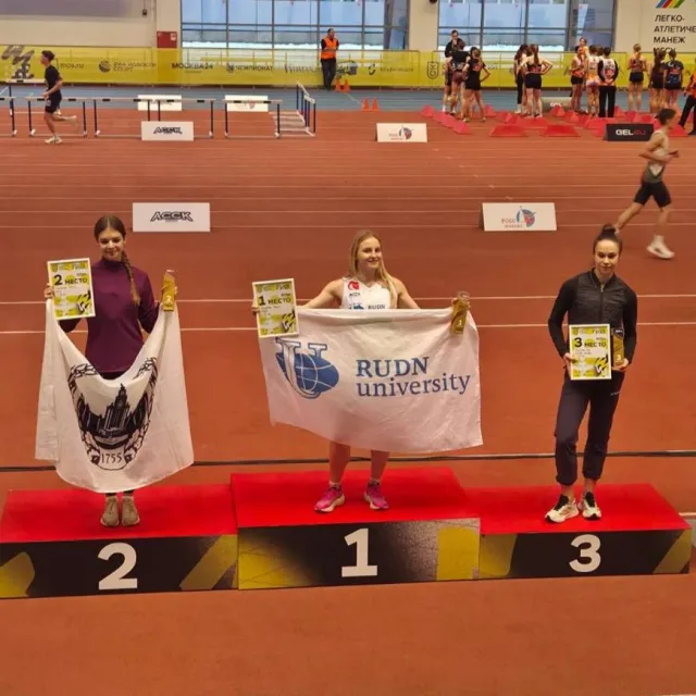 Спортсменка из Люберец завоевала три медали на Студенческом кубке по легкой атлетике