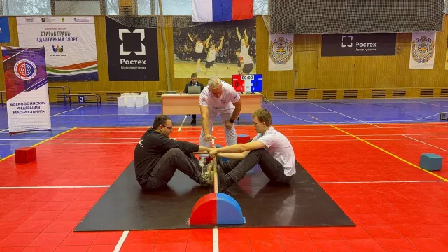 Люберецкие мас-рестлеры провели турнир для адаптивных спортсменов