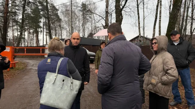 Люберецкие партийцы встретились с жителями СНТ «Долина»