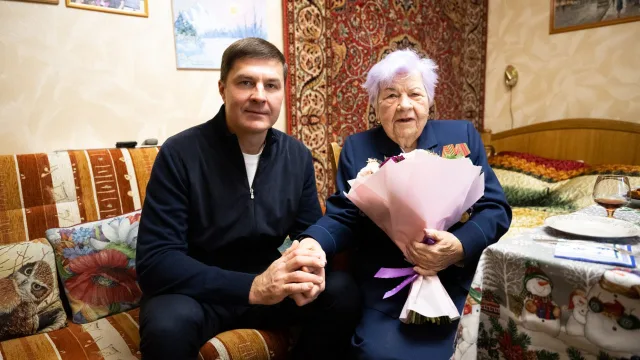 100 лет исполнилось ветерану Великой Отечественной войны из городского округа Люберцы