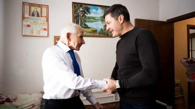 Вековой юбилей отметил ветеран Великой Отечественной войны из Люберец