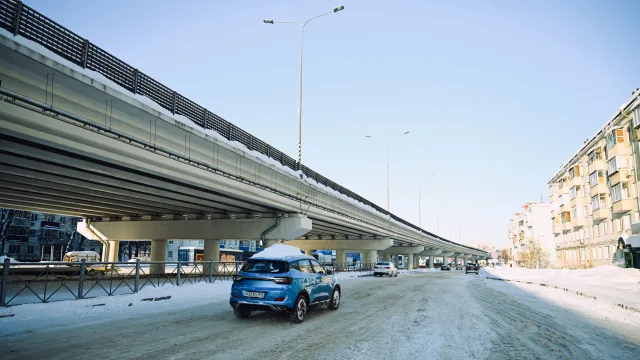 Движение по левому дублёру Октябрьского проспекта в Люберцах восстановлено