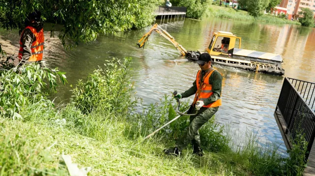 Расчистку шести водоемов проведут в Люберцах в 2026 году