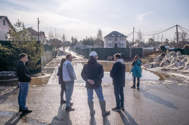 «Единая Россия» взяла на контроль проблему подтоплений в «Марусином Саду» в Люберцах