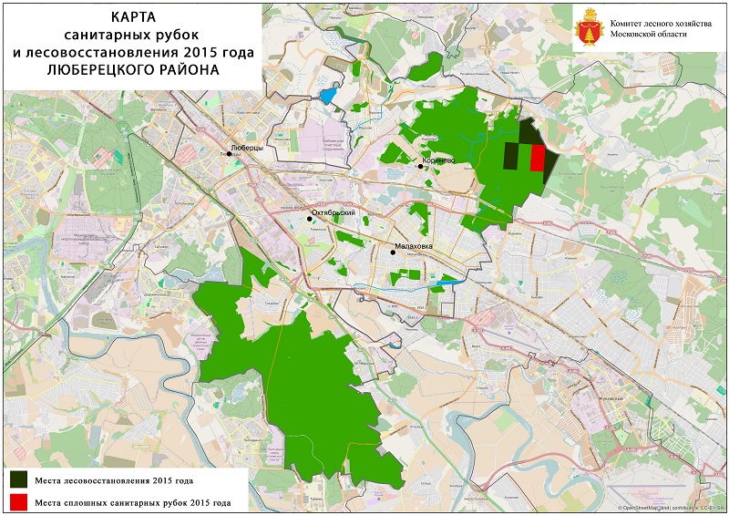 Экологическая карта раменский район